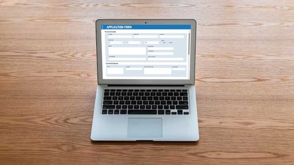 आवेदन शुल्क की जानकारी