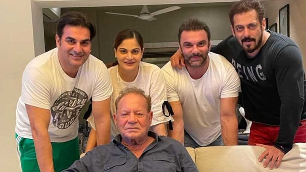 सलमान खान और अरबाज खान तुरंत अपने पिता से मिलने पहुंचे