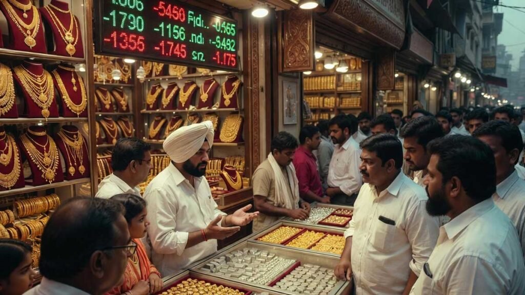 बाजार में अचानक आई गिरावट ने बदला माहौल