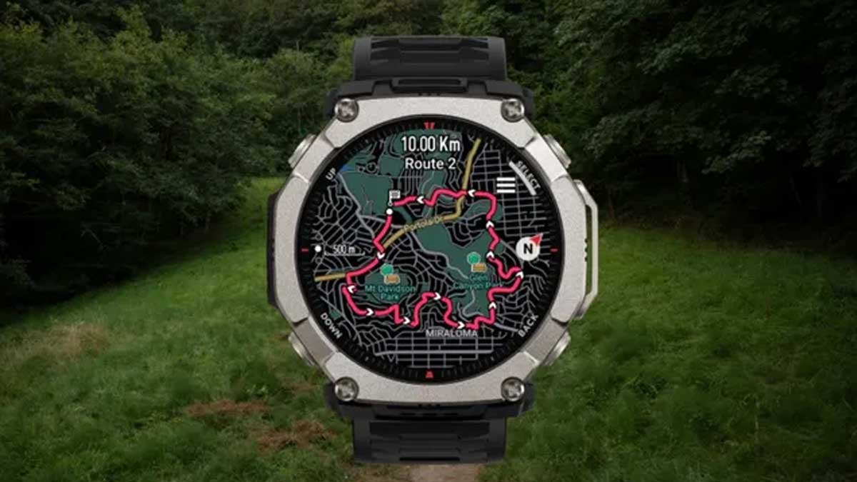 Amazfit T-Rex Ultra 2 स्मार्टवॉच
