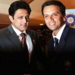 राहुल द्रविड़ और अनिल कुंबले को चिन्नास्वामी स्टेडियम में सम्मान