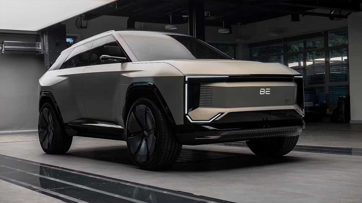 महिंद्रा B07 इलेक्ट्रिक SUV कॉन्सेप्ट