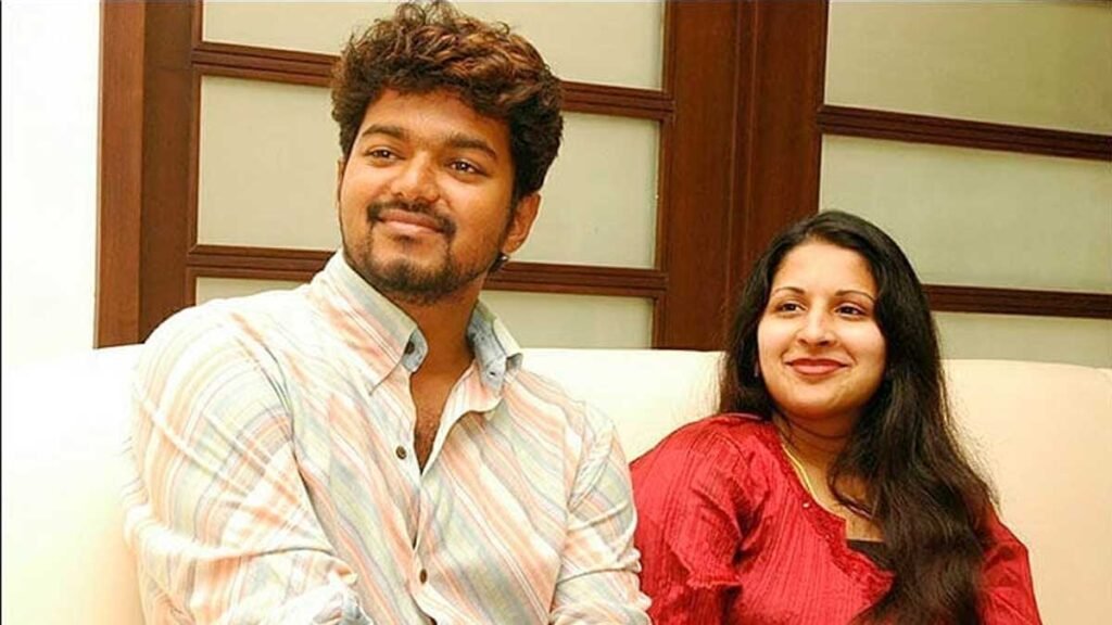 थलपति विजय और पत्नी संगीता की पुरानी तस्वीर