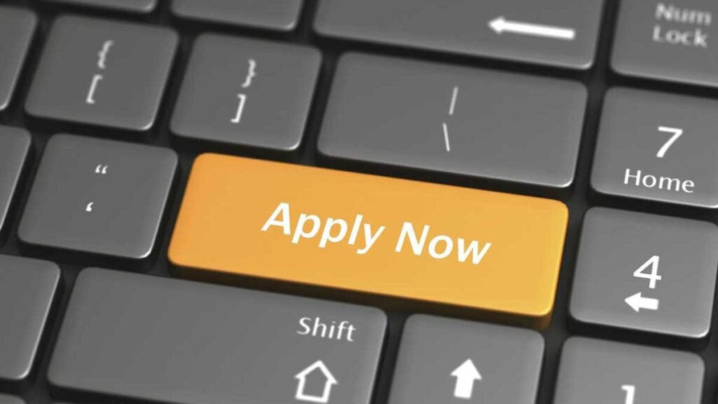 ऑनलाइन आवेदन प्रक्रिया