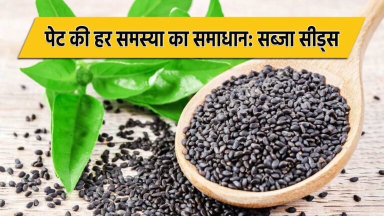 खाली पेट पानी में भिगोए हुए सब्जा सीड्स