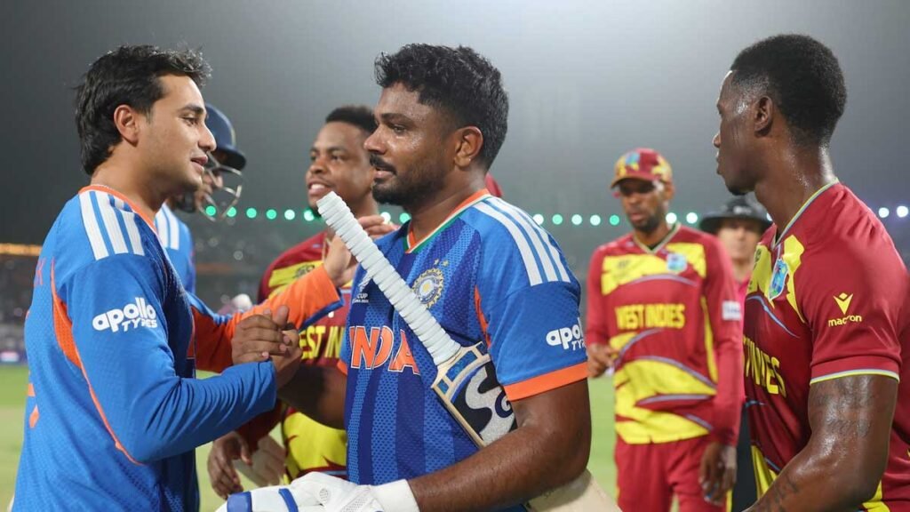 IND vs WI में संजू सैमसन की 97 रन की पारी