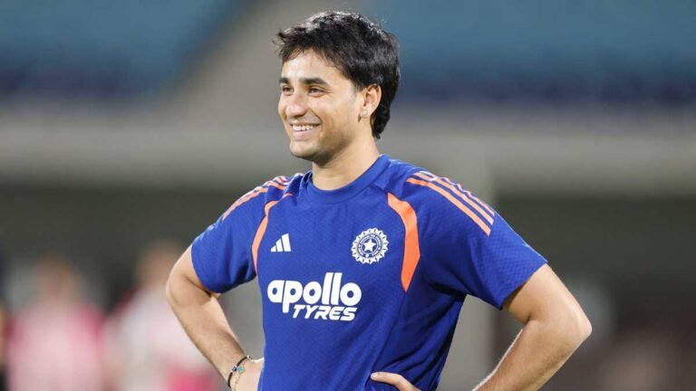 अभिषेक शर्मा टी20 वर्ल्ड कप 2026 के दौरान।