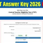 CTET 2026 आंसर की डाउनलोड करते हुए उम्मीदवार