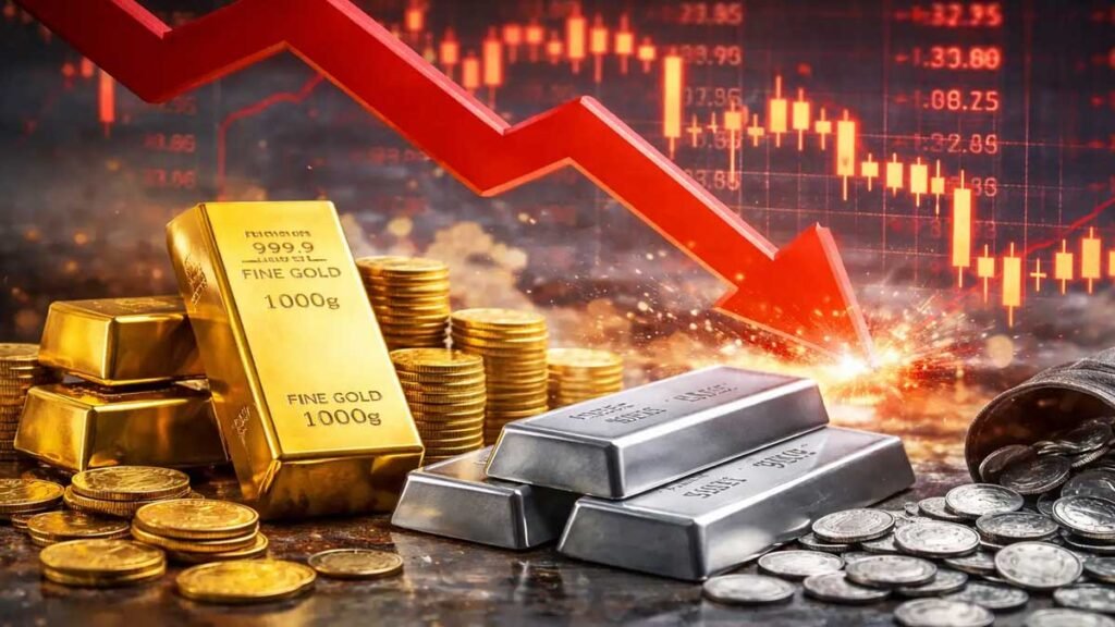 सोना चांदी कीमत आज अंतरराष्ट्रीय बाजार