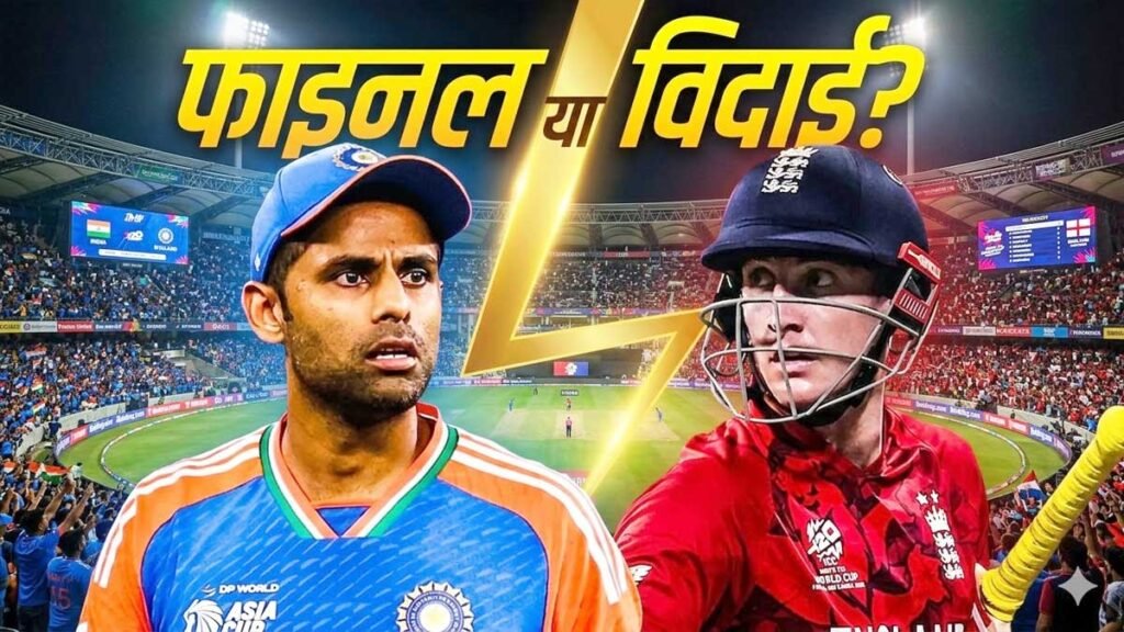 वानखेड़े स्टेडियम में भारत बनाम इंग्लैंड सेमीफाइनल