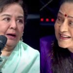 इंडियन आइडल मंच पर फरीदा जलाल और अरुणा ईरानी का डांस
