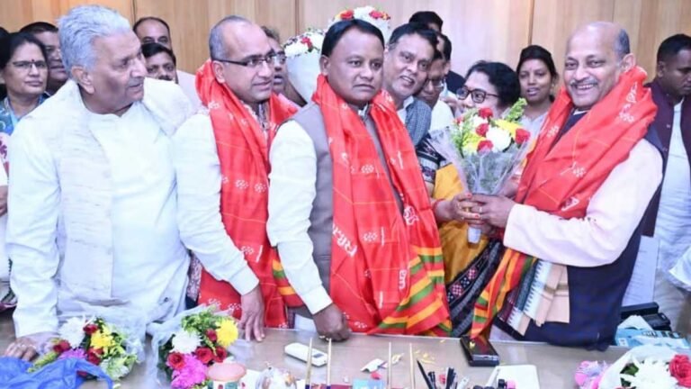 राज्यसभा चुनाव 2026 के परिणाम के बाद एनडीए की बढ़त का प्रतीकात्मक चित्र