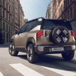 Renault Bridger SUV Concept का फ्रंट डिजाइन