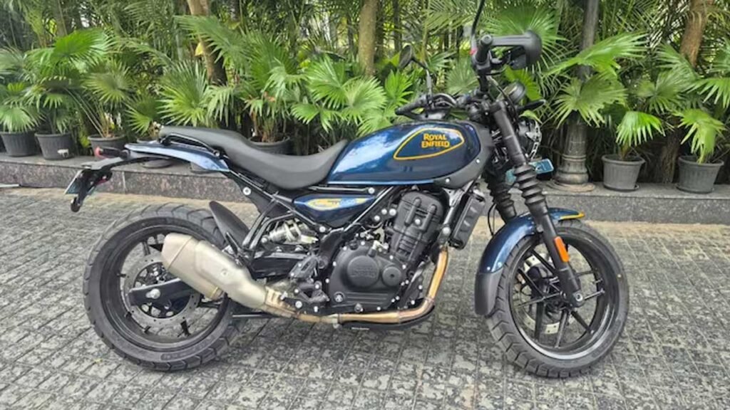 Royal Enfield Guerrilla 450 Apex स्पोर्टी बाइक