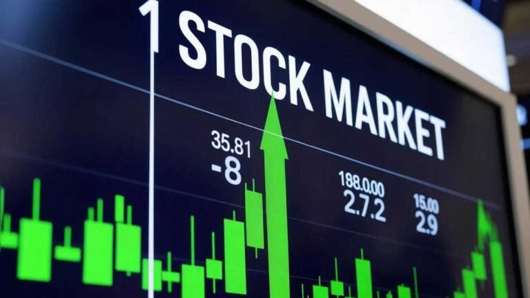 शेयर बाजार में तेजी के बीच सेंसेक्स और निफ्टी का उछाल