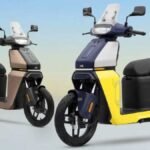 TVS Orbiter V1 इलेक्ट्रिक स्कूटर का फ्रंट डिजाइन