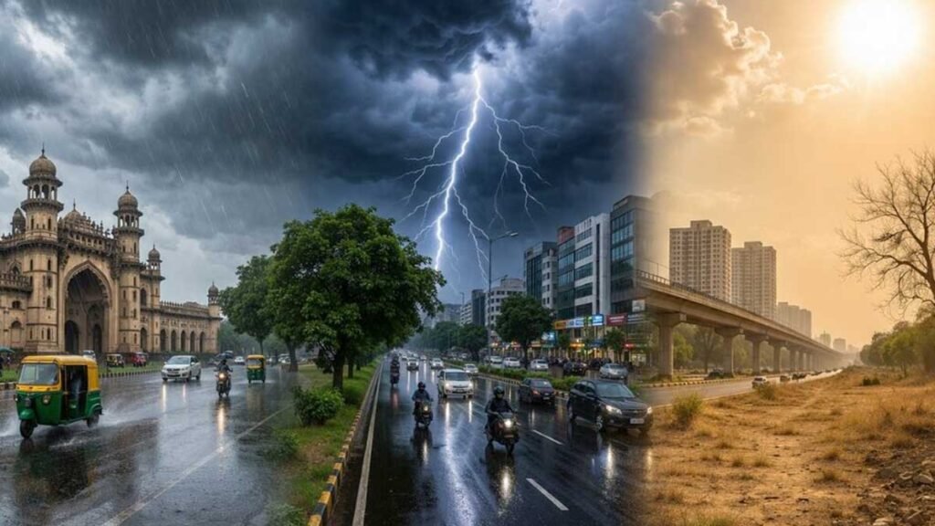 यूपी मौसम 2026 बारिश और गरज-चमक