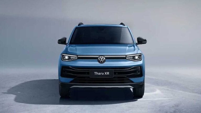 Volkswagen Taigun Facelift टेस्टिंग के दौरान