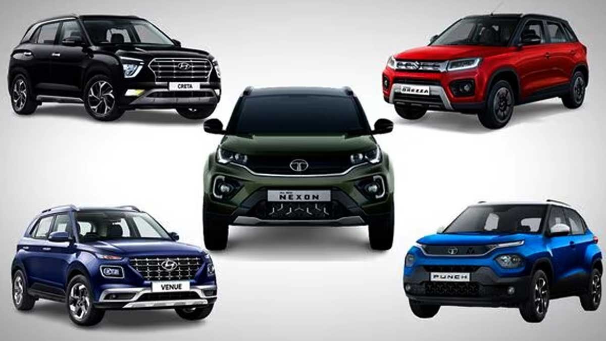 ₹10 लाख के अंदर मिलने वाली टॉप SUV कारें