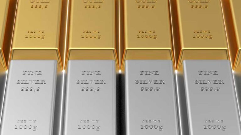 सोने और चांदी की कीमतों में तेजी का ग्राफ