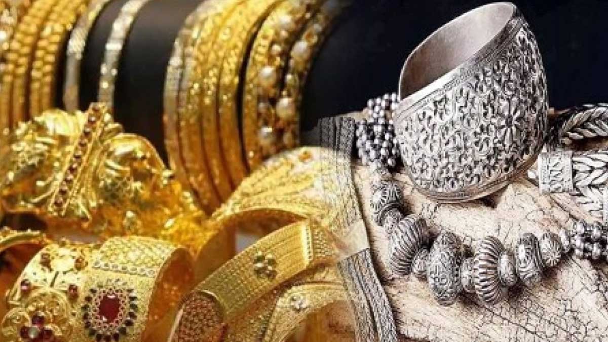 आज का सोना चांदी भाव भारत में