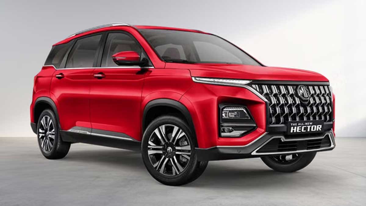 MG Hector SUV का नया मॉडल और अपडेटेड डिजाइन