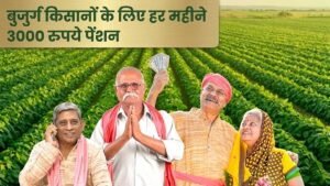 PM Kisan Maandhan Yojana में पेंशन लेने वाले बुजुर्ग किसान