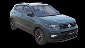 नई Volkswagen Taigun Facelift का फ्रंट डिजाइन