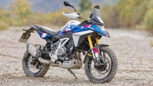 BMW F 450 GS एडवेंचर बाइक साइड व्यू