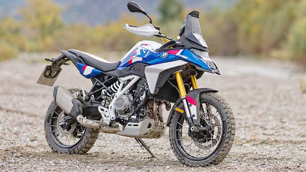 BMW F 450 GS एडवेंचर बाइक साइड व्यू