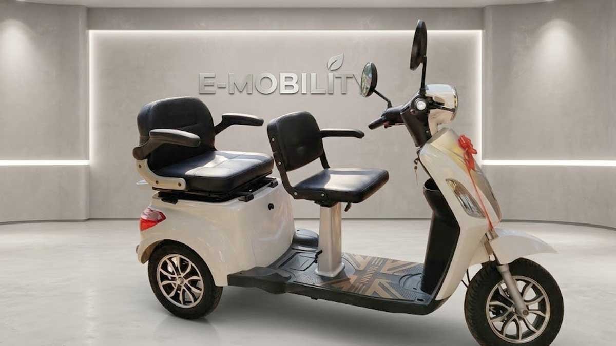 तीन पहियों वाला Hindustan Power Electric Scooter