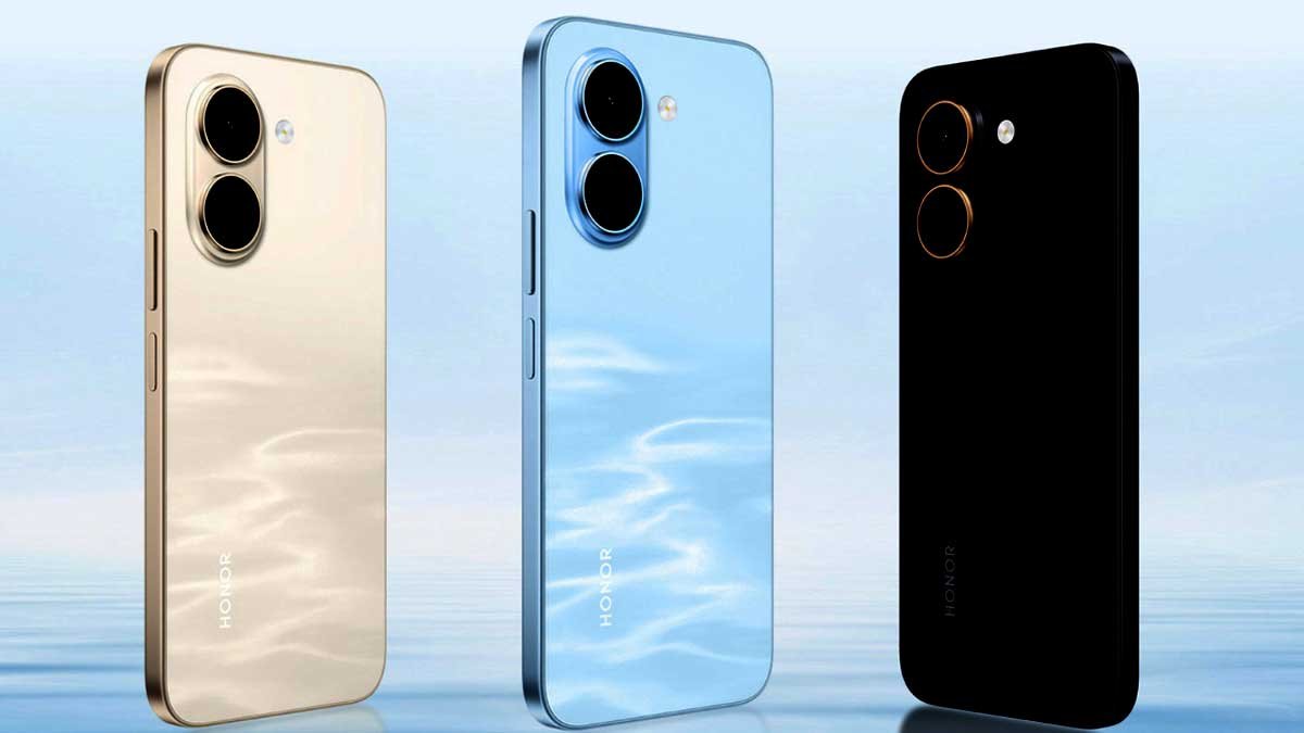Honor Play 80 Pro Plus 5G स्मार्टफोन का फ्रंट और बैक डिजाइन