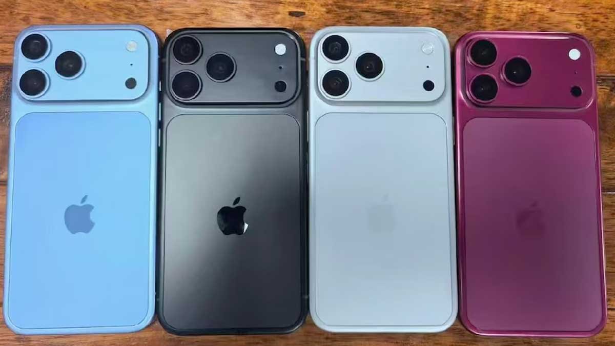 iPhone 18 Pro के नए कलर वेरिएंट्स