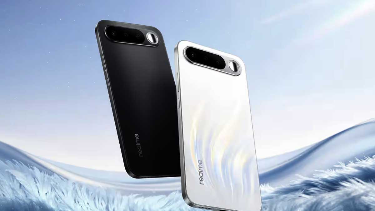 Realme 16 5G स्मार्टफोन का फ्रंट और बैक डिजाइन
