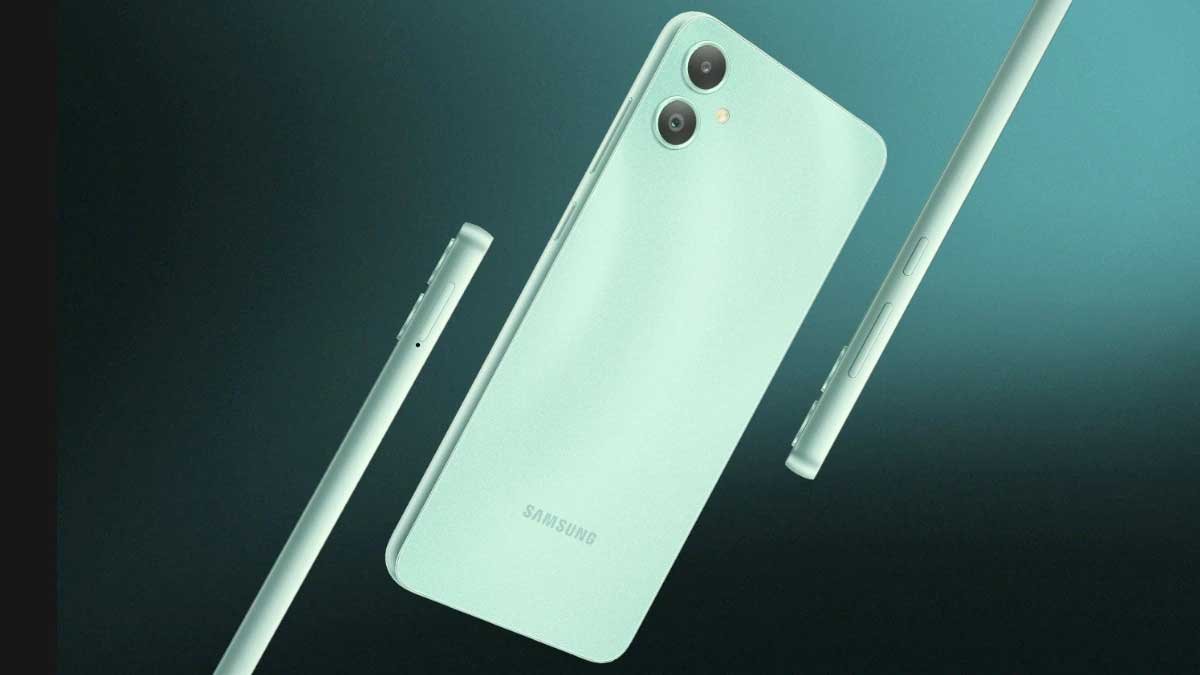 Samsung Galaxy F06 5G स्मार्टफोन।