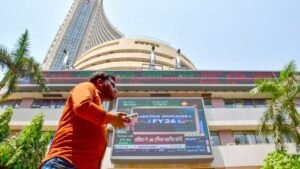 शेयर बाजार में तेजी और गिरावट का ग्राफ