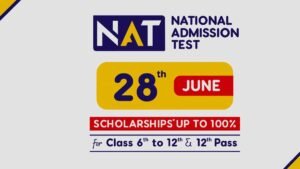 Vidyamandir Classes will conduct the National Admission Test on June 28