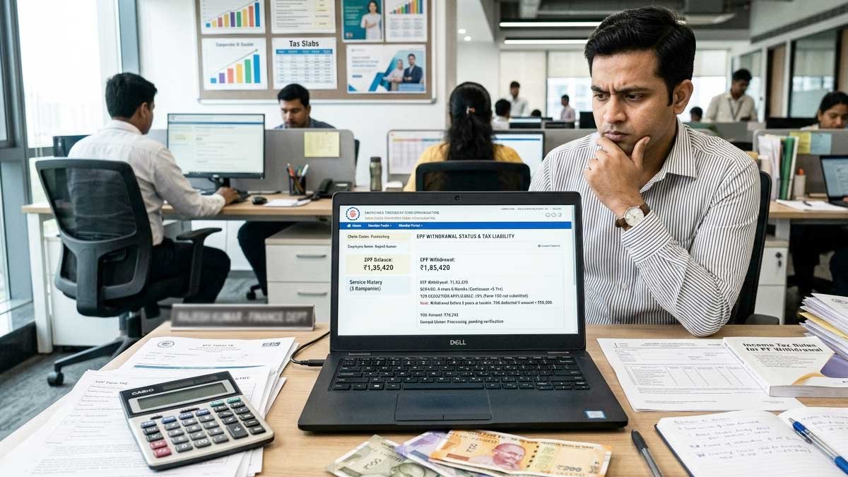 EPF निकासी और टैक्स नियम की जानकारी