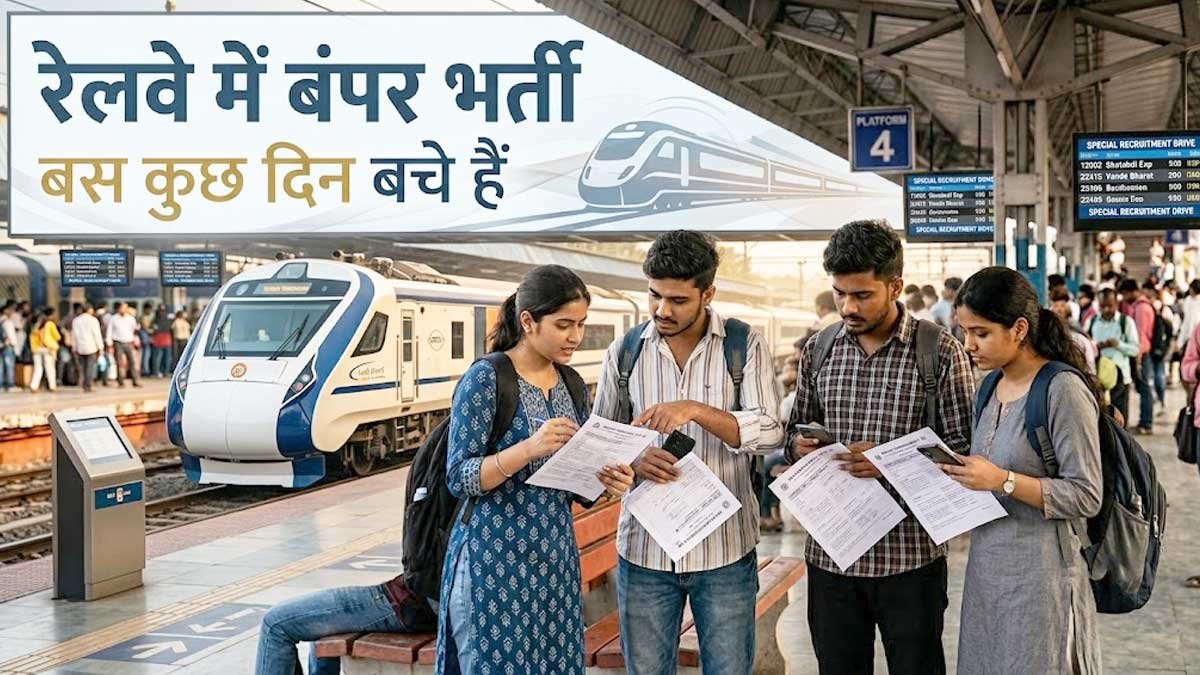 रेलवे असिस्टेंट लोको पायलट भर्ती 2026 आवेदन फॉर्म की जानकारी